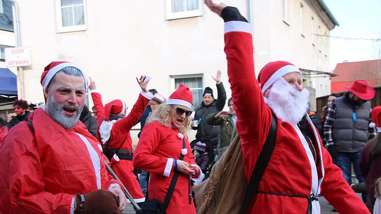 Faschingszug in Poppenlauer.Heike Beudert