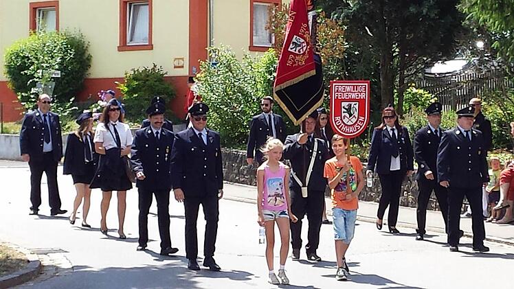 150 Jahre Freiwillige Feuerwehr Maßbach - Festzug Foto: Daniel Wiener