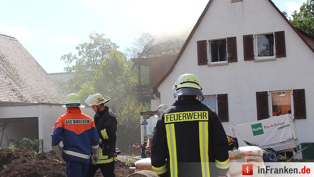 Wohnhausbrand in Bad Windsheim