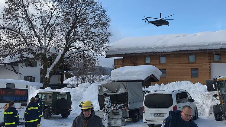 Im Einsatzgebiet des THW Kronach. Foto: THW