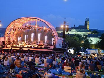 Musikerlebnis vor beeindruckender Kulisse: Die Lieder auf Banz wurden auch diesmal vom Bayerischen Rundfunk für eine Sendung aufgezeichnet.