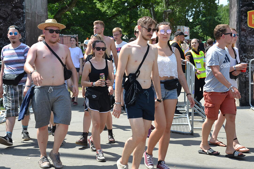 Heiß, heißer, Rock im Park: So sexy ist das Festival