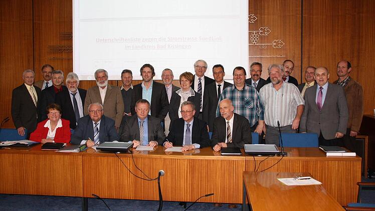 Die Bürgermeister stehen geschlossen hinter der Unterschriftenaktion.