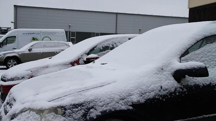 So haben viele ihr Auto gestern nach Dienstschluss vorgefunden.