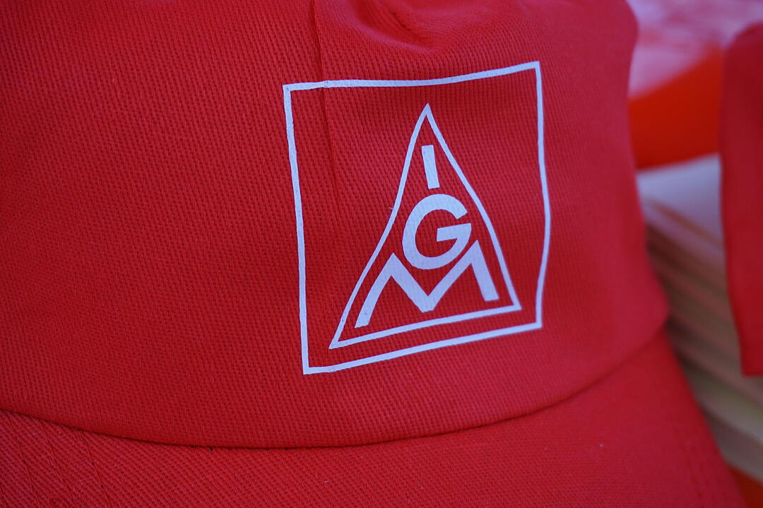 Warnstreik IG Metall in Kitzingen