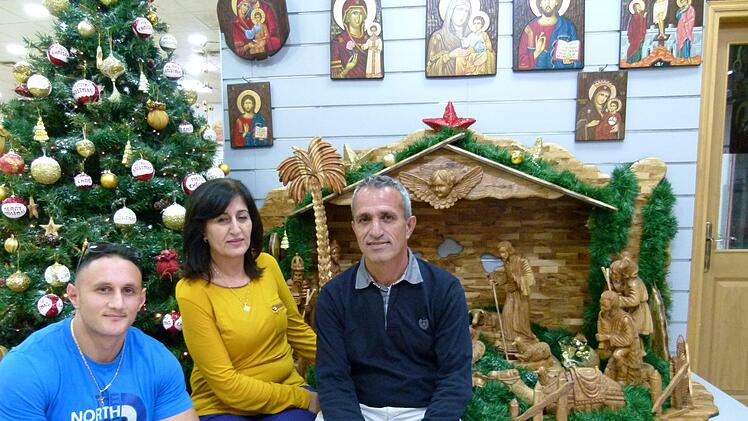 Sonntagsgottesdienst in der St. Georg-Kirche in Eilaboun, dem einzigen Ort in Israel  außerhalb des Westjordanlandes mit christlicher Mehrheit.