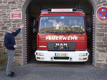 Die bisherige Unterkunft der Feuerwehr im Schloss ist nicht mehr zeitgemäß. Daher wird ein neues Feuerwehrhaus gebaut. Winfried Ehling