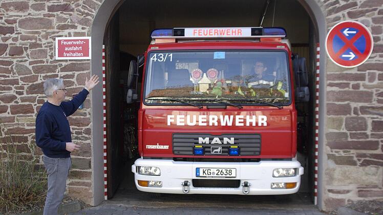 Die bisherige Unterkunft der Feuerwehr im Schloss ist nicht mehr zeitgemäß. Daher wird ein neues Feuerwehrhaus gebaut. Winfried Ehling
