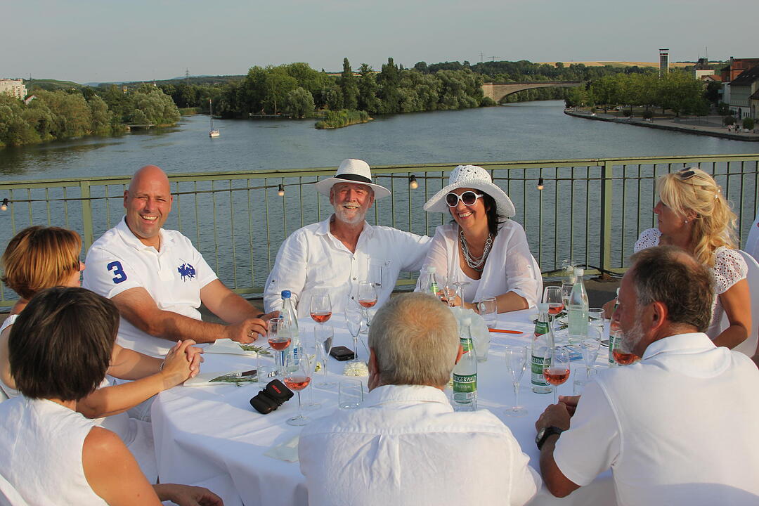 White Dinner in Kitzingen