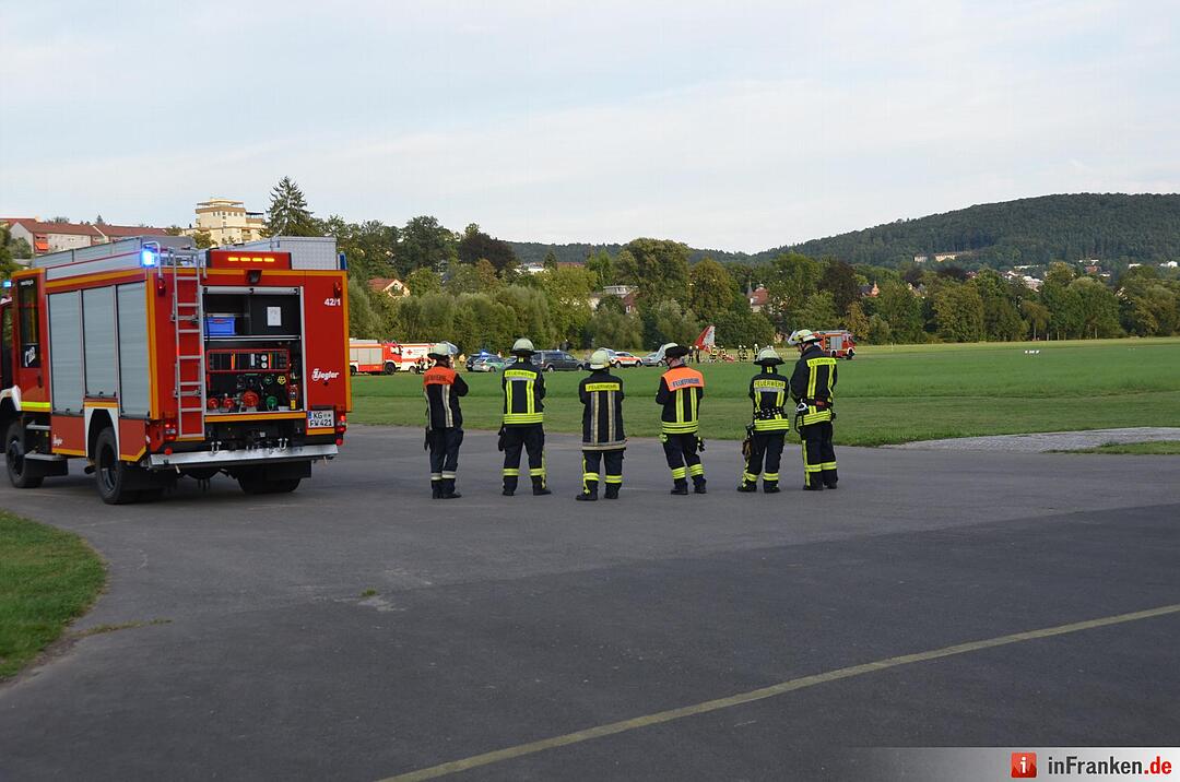 Flugunfall: Trike in Bad Kissingen abgestürzt