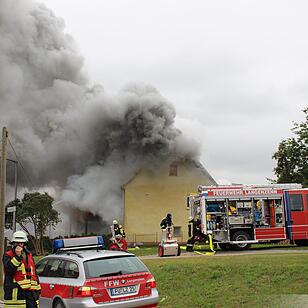 Kreis Fürth: Zwei Verletzte bei Brand