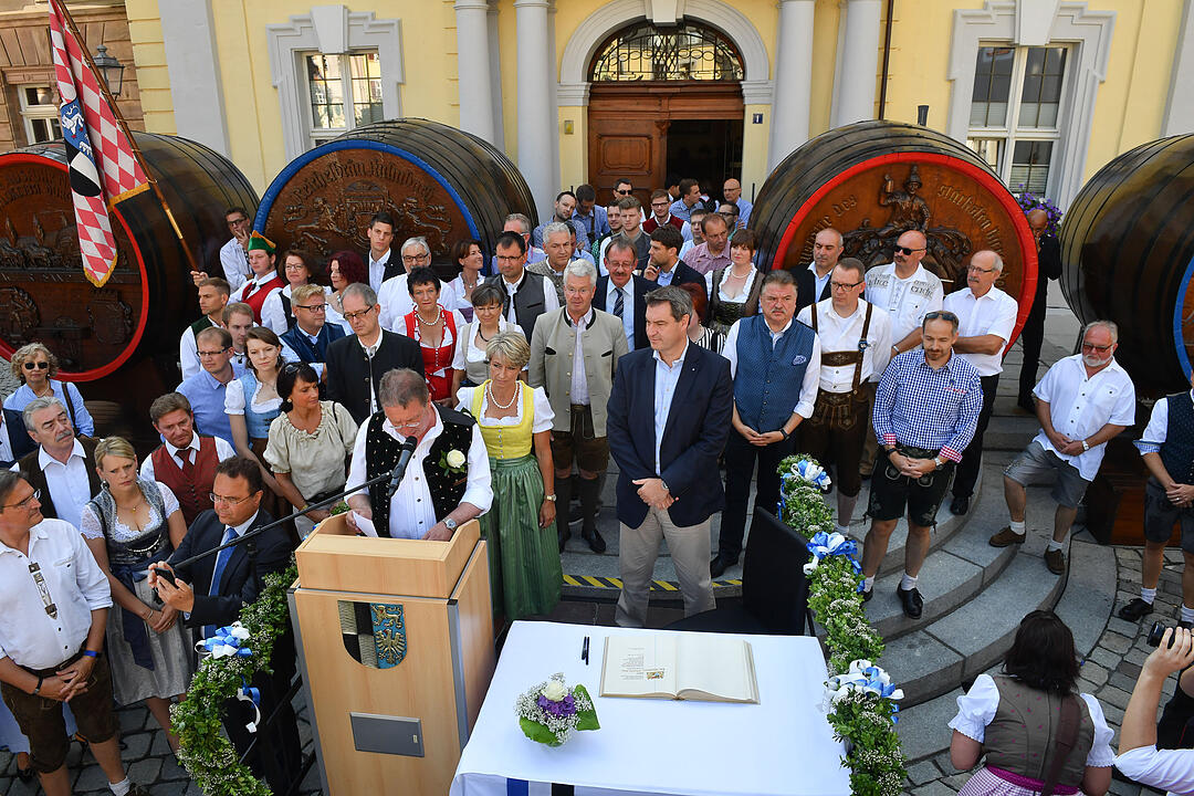 Der Auftakt der Kulmbacher Bierwoche 2018