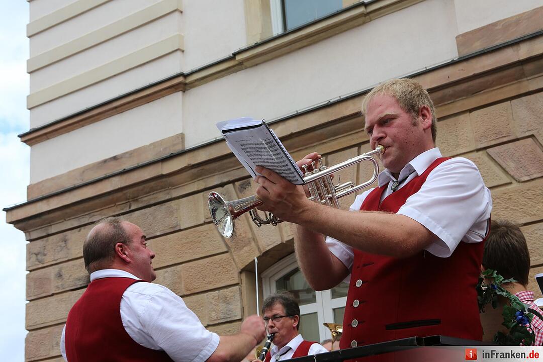 Kulmbacher Bierwoche - der Anstich