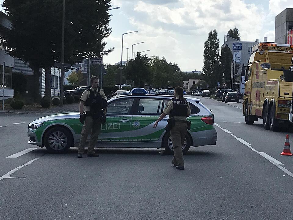 Großeinsatz Polizei in Nürnberg Langwasser