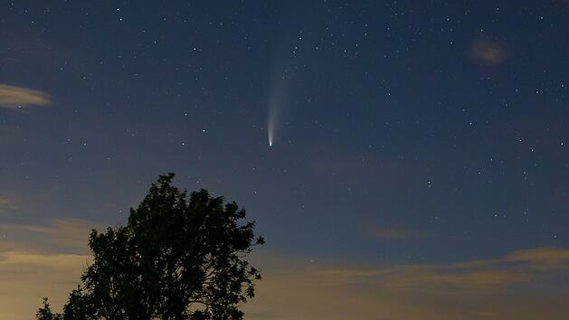 Komet Leonard mit bloßem Auge sichtbar: Wann ist er am besten zu sehen?