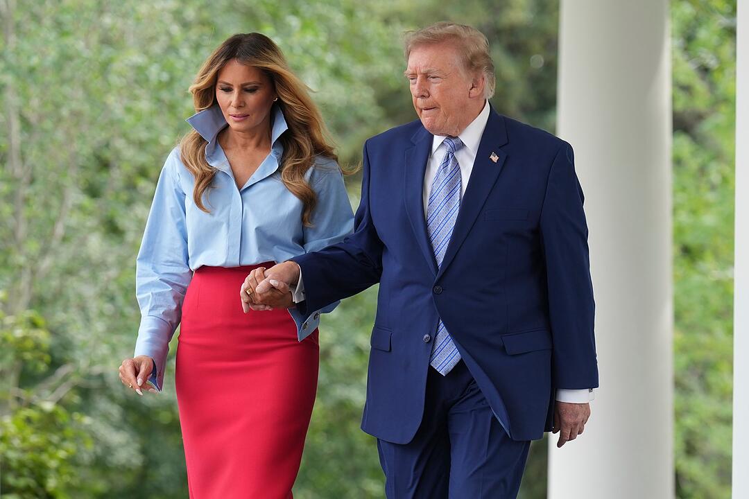 Donald und Melania Trump