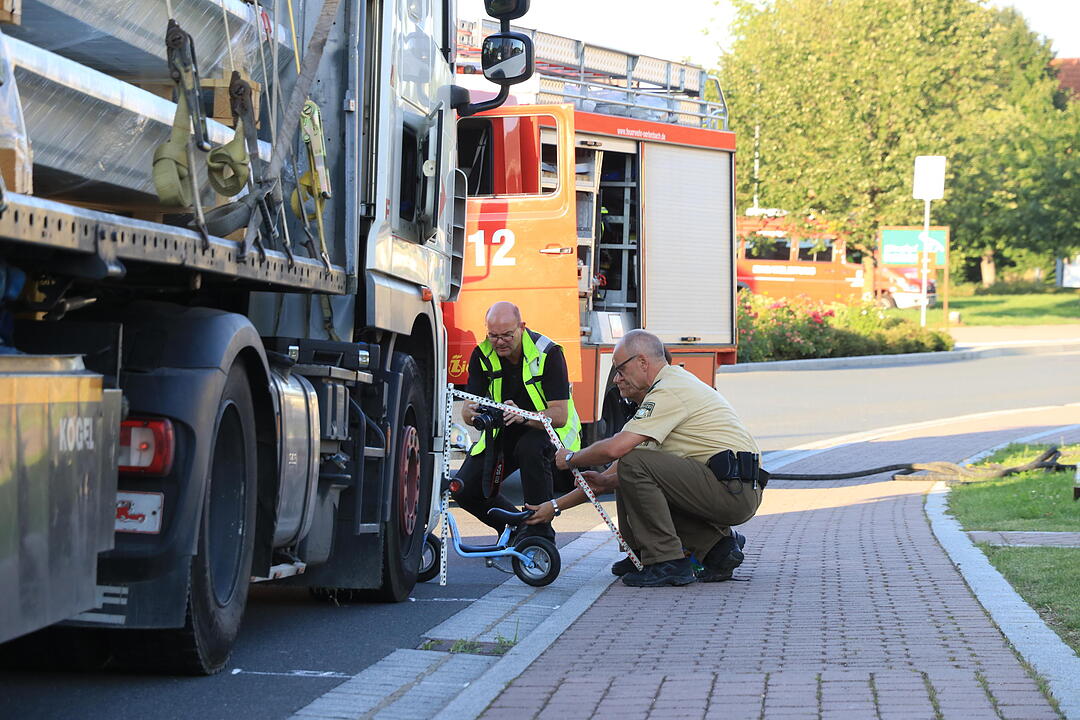 Kreis Bad Kissingen: Lkw erfasst Kind (2)