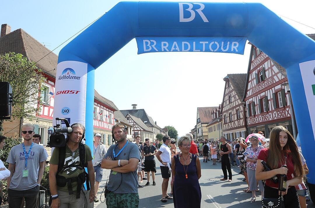 BR-Radltour macht in Baiersdorf Station