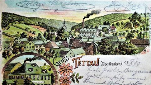 Die Gemeinde Tettau im Jahre 1898