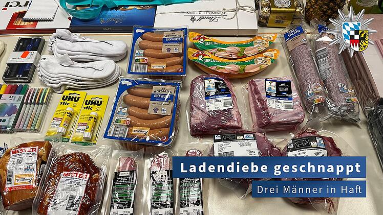Kreis Ansbach: Massenweise Fleisch, Uhu und eine Ananas - üppiger Ladendiebstahl geht mächtig schief
