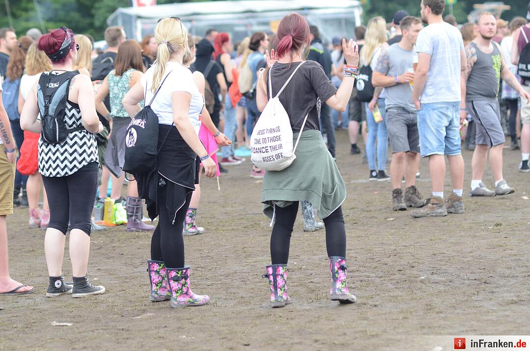 Rock im Park 2016 - Menschen und Party