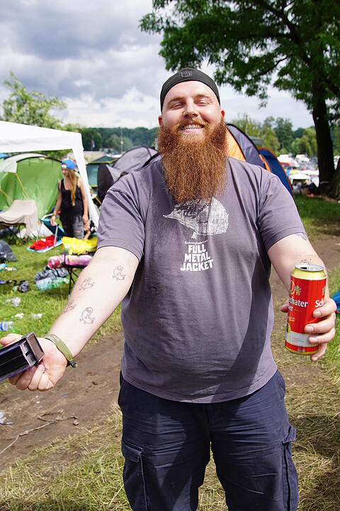 Drei Tage Zeltplatz bei Rock im Park