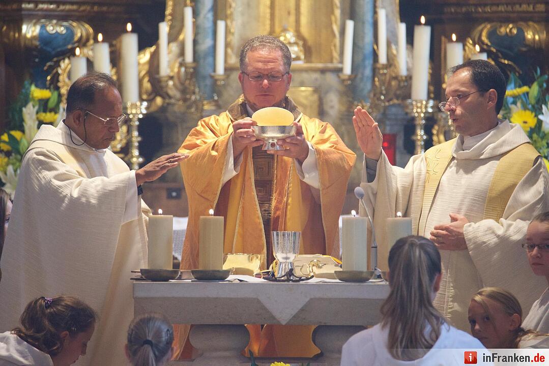 Nach einjähriger Kirchensanierung: Hannberg feiert die Wiedereröffnung der Wehrkirche der Pfarrei Geburt Mariens Hannberg