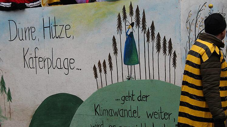 Klimawandel Appel von der Wählergemeinschaft Frankendorf Foto: Rebecca Ricker
