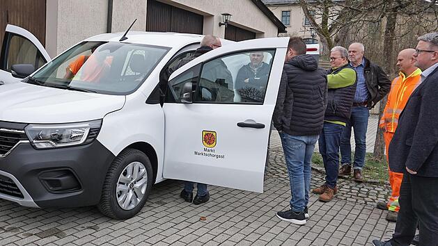 Der Marktschorgaster Bauhof hat ein neues Betriebsauto bekommen.