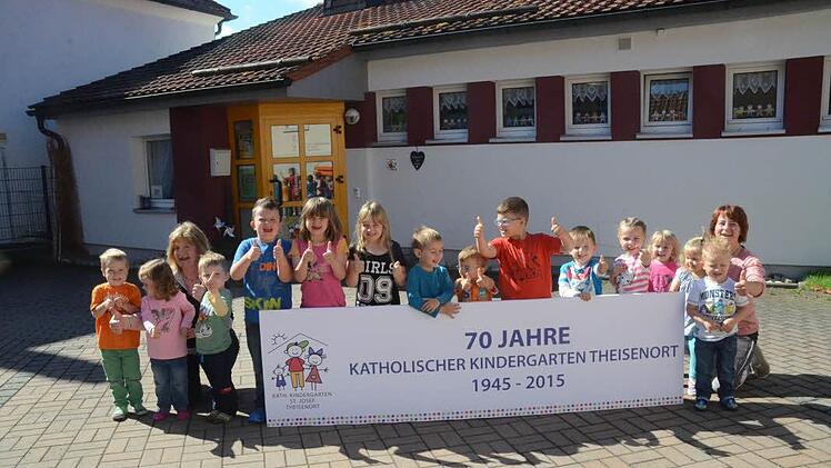 70 Jahre schon befindet sich der Kindergarten in Theisenort schon in katholischer Trägerschaft. Foto: Karl-Heinz Hofmann