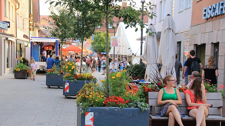 Das Höchstadter Altstadtfest ist eröffnet. Foto: Andreas Dorsch