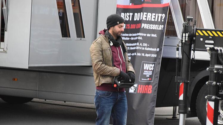 Kranführer-WM in Kulmbach 2014 Foto: Ronald Rinklef