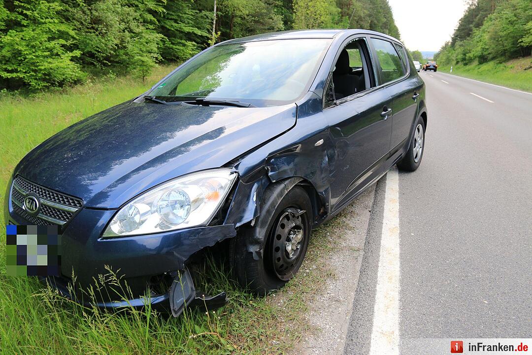 Unfall zwischen Bamberg und Pödeldorf: Motorradfahrer verletzt