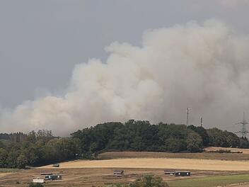 Waldbrand im Saarland