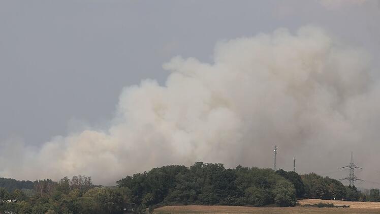 Waldbrand im Saarland