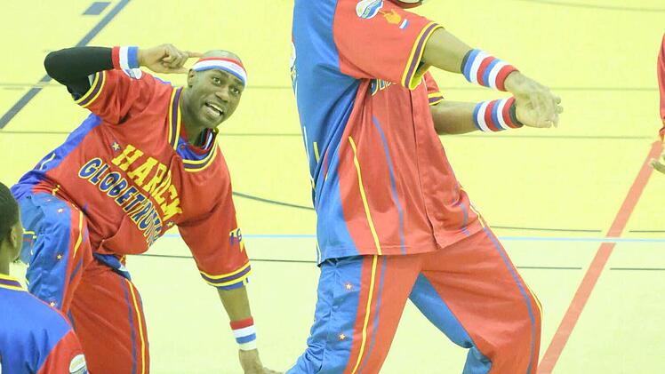 Am Dienstag waren die Harlem Globetrotters zu Gast in Coburg. Foto: Matthias Hoch