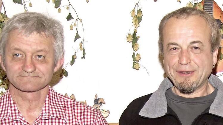 Die neuen Ehrenmitglieder des Vereins: Rainer Schaller (links) und Ottmar Horn