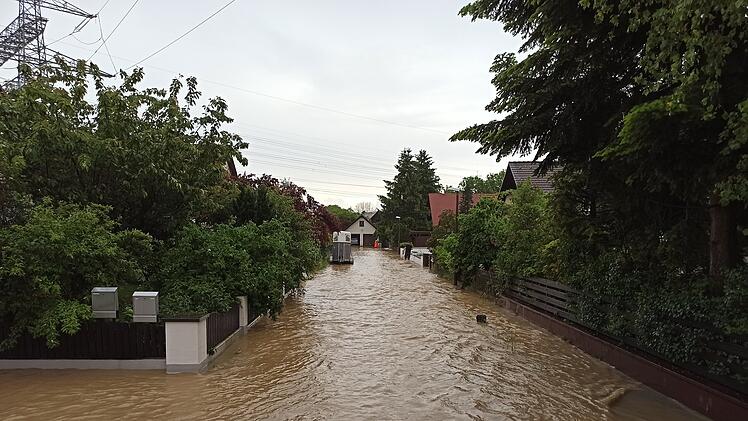 Unwetter in Altdorf