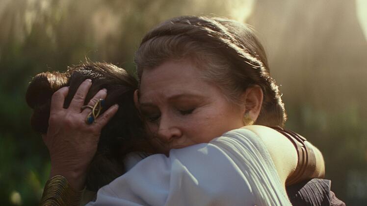 Carrie Fisher verstarb im Dezember 2016. In "Der Aufstieg Skywalkers" hatte sie ihren letzten Auftritt.