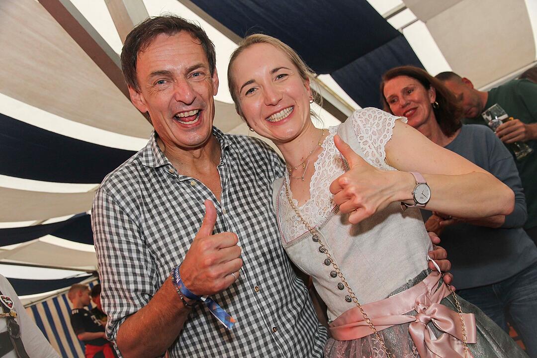 Super Stimmung in Bayreuth.
