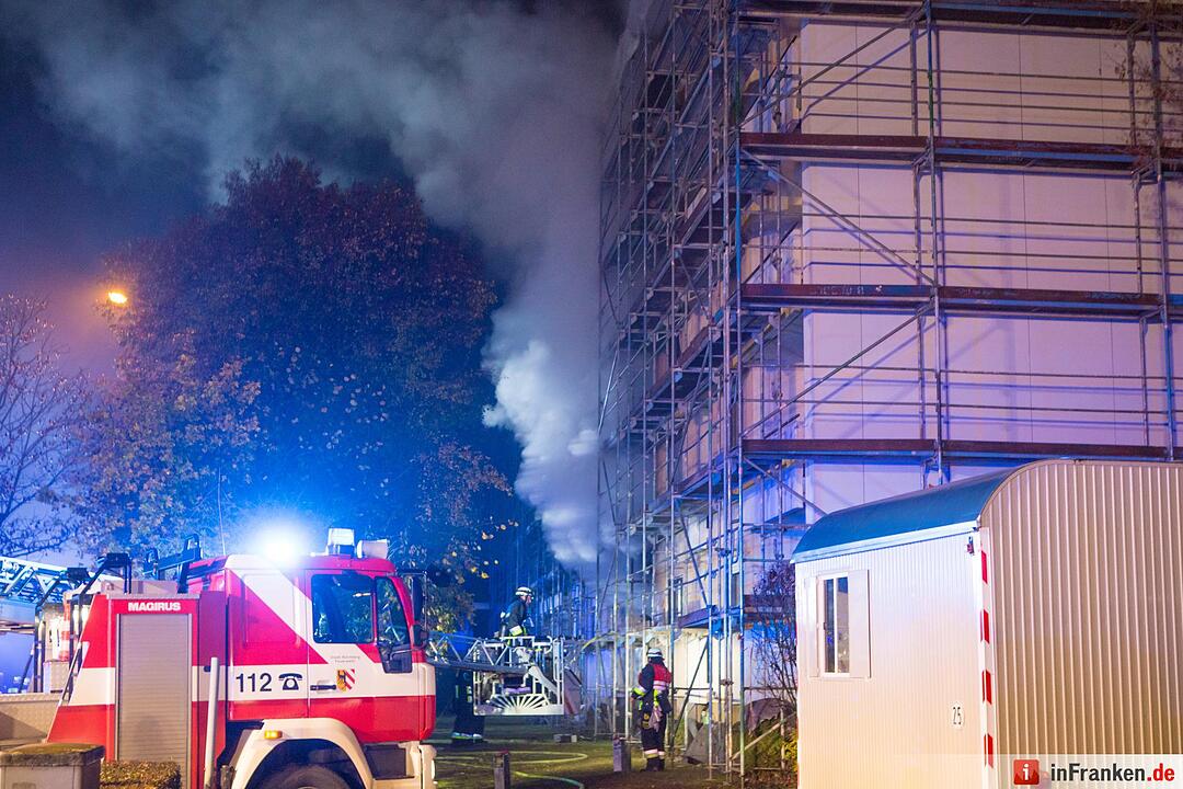 Mehrere Verletzte bei Wohnungsbrand in Nürnberg