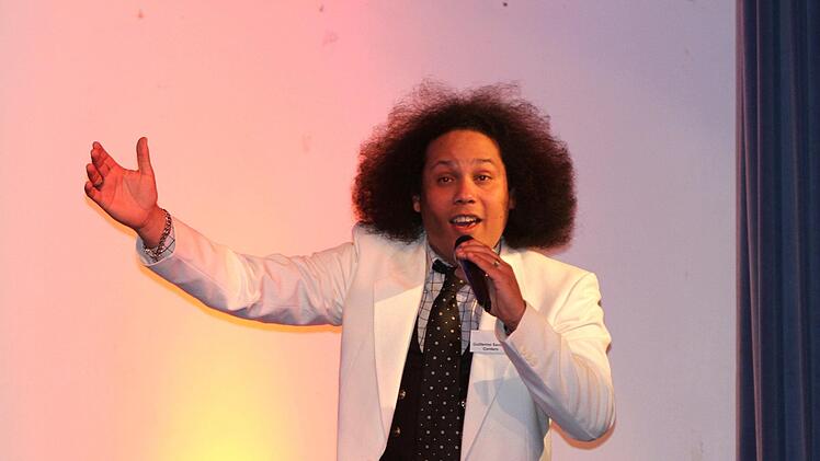 Der Kubaner Guillermo Sanchez-Cordero bei seinem schwungvollen Auftritt.