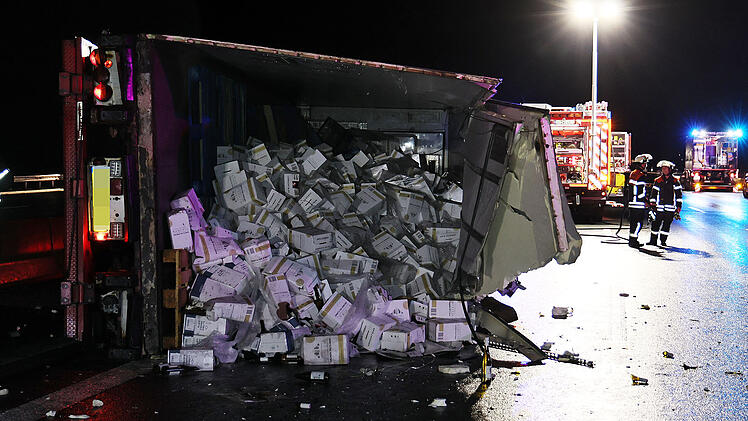 09.10.2024 - BAB3, Waldaschaff - Verkehrsunfall