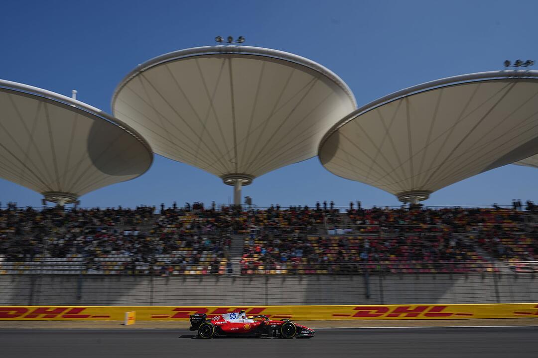 Vor dem Gro&szlig;en Preis von China