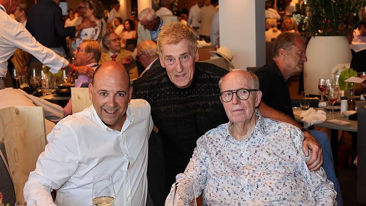 Reiner Calmund (rechts, mit Fernando Carro, links, und Uli Stein) ist ein leidenschaftlicher Genussmensch.