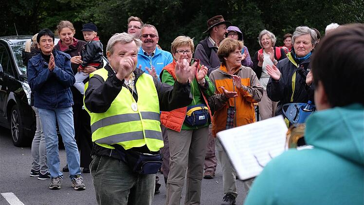 Wallfahrt der Thulbaer nach Retzbach  Foto: Gerd Schaar