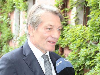 MdL Heinrich Rudrof in einem InterviewArchivbild:  FT