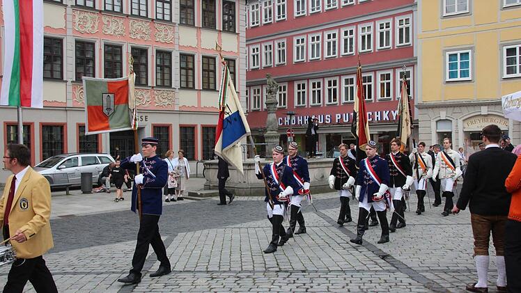 Ankunft am Marktplatz.