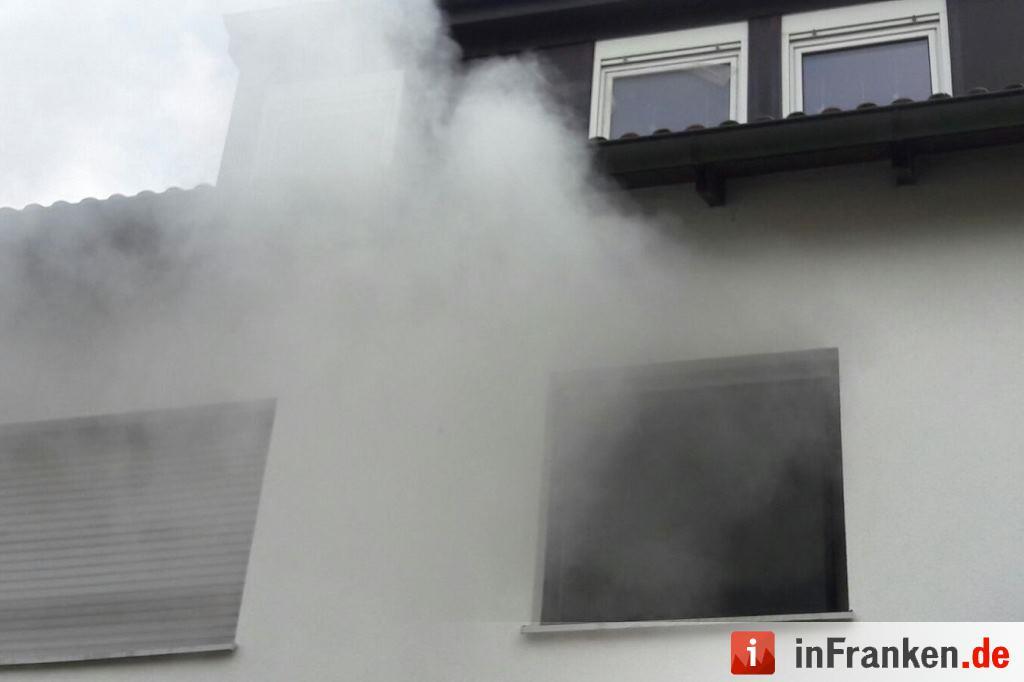 Zimmerbrand in Wellerstadt