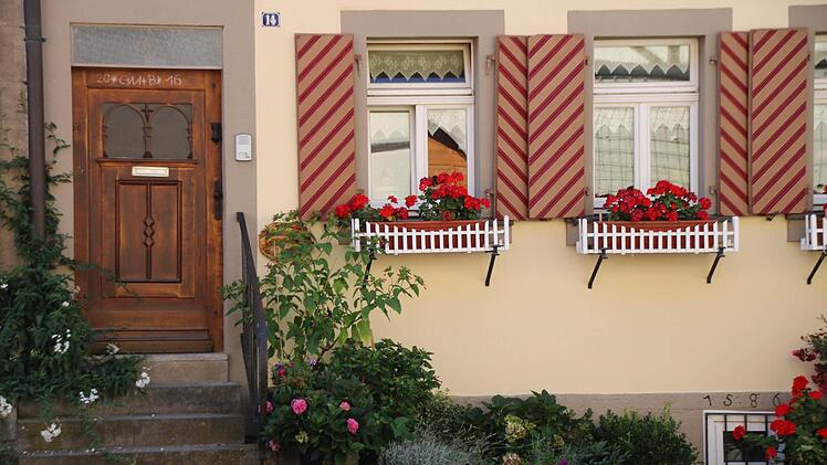 Vorgärtchen in der Hennebergstraße. Foto: Heike Beudert